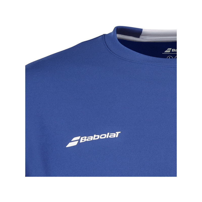 Tee-shirt Babolat Play Crew bleu ou noir