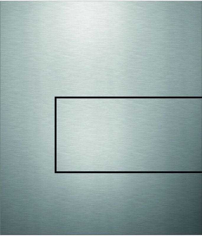 TECEsquare urinoirspoelplaat, metaal, incl. patroon, 9242810