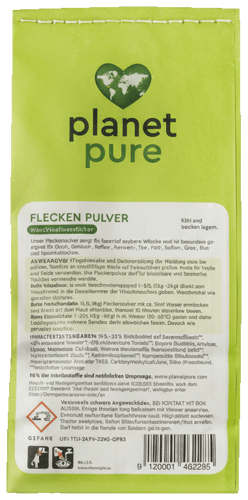 Planet Pure Fleckenpulver Waschkraftverstärker