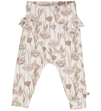 M?Slå Bukser - Crocus Frill - Balsam Cream/Orchid/Corn