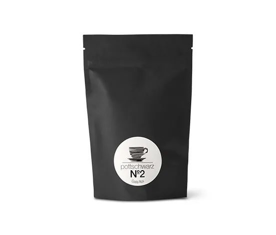 Pottschwarz - No. 2 Costa Rica Omni-Roast - 250 g Ganze Bohne