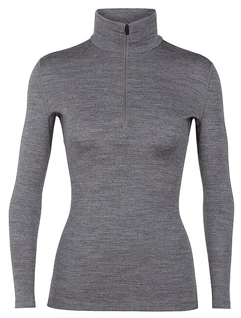 ICEBREAKER - T-SHIRT ML DEMI ZIP TECH 260 HALF ZIP W