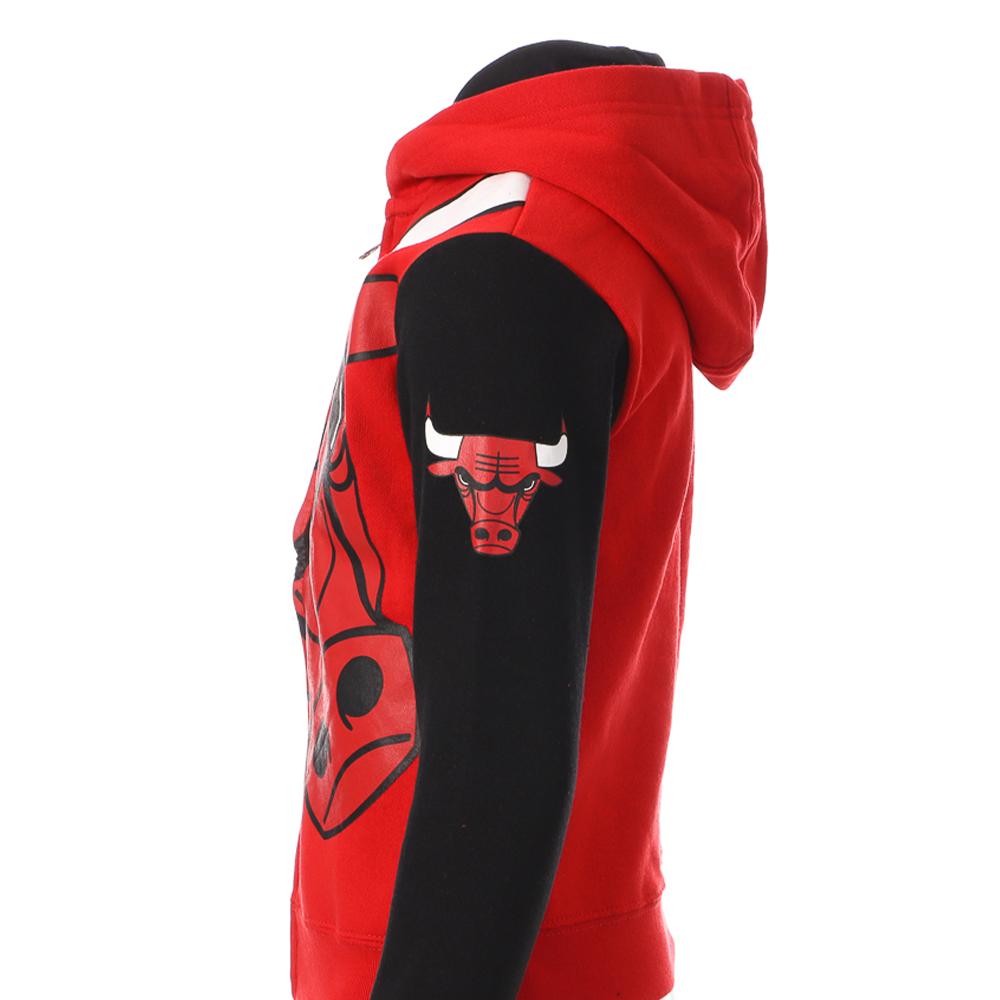 NBA Sweat Zippé Rouge Garçon NBA Chicago Bulls