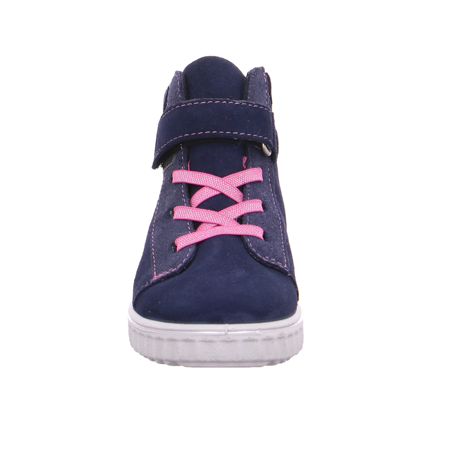 PEPINO Kleinkinder-Halbschuh Klett Dunkelblau Textil  Bottine