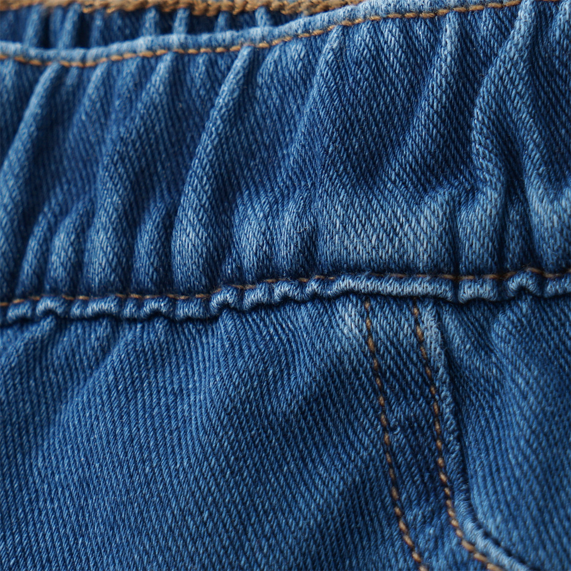 Yigga Mädchen Jeggings mit Elastikbund blau