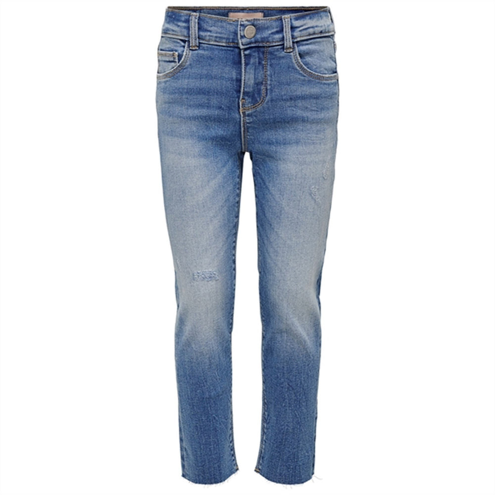 Light Blue Denim Megan Wide Jeans - kids ONLY