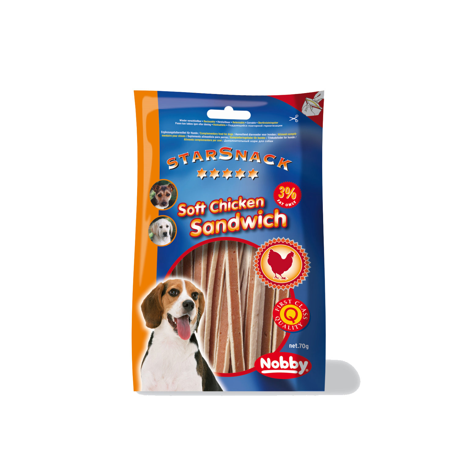 Nobby - Starsnack Soft Chicken Sandwich