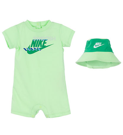 Nike S?t - Sommerdragt/B?llehat - Vapor Green