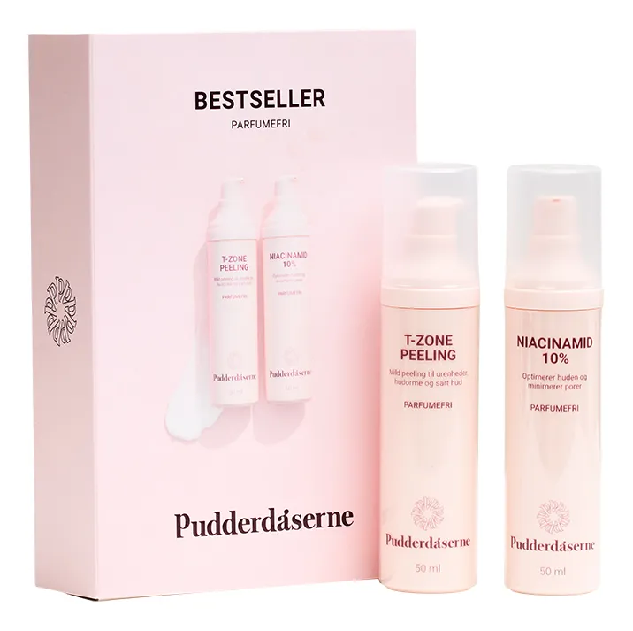 Pudderdåserne BESTSELLER gaveæske - 1 stk.