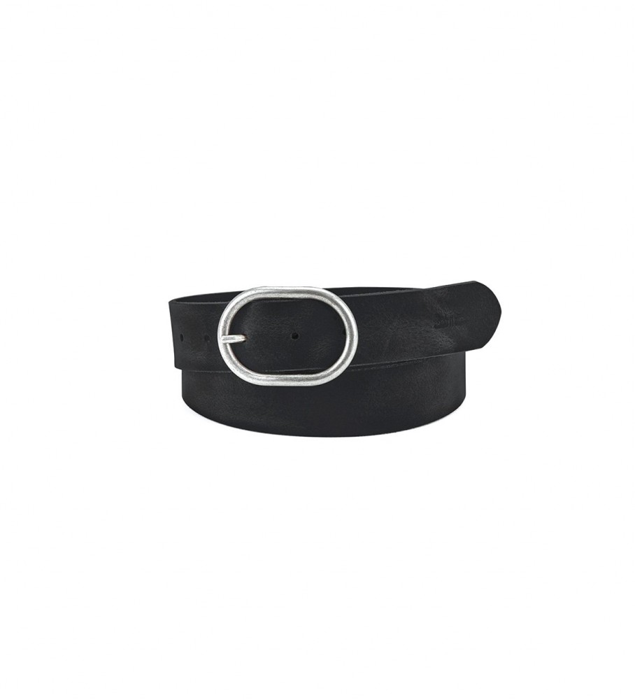 Cinto de couro preto Levi's Calneva