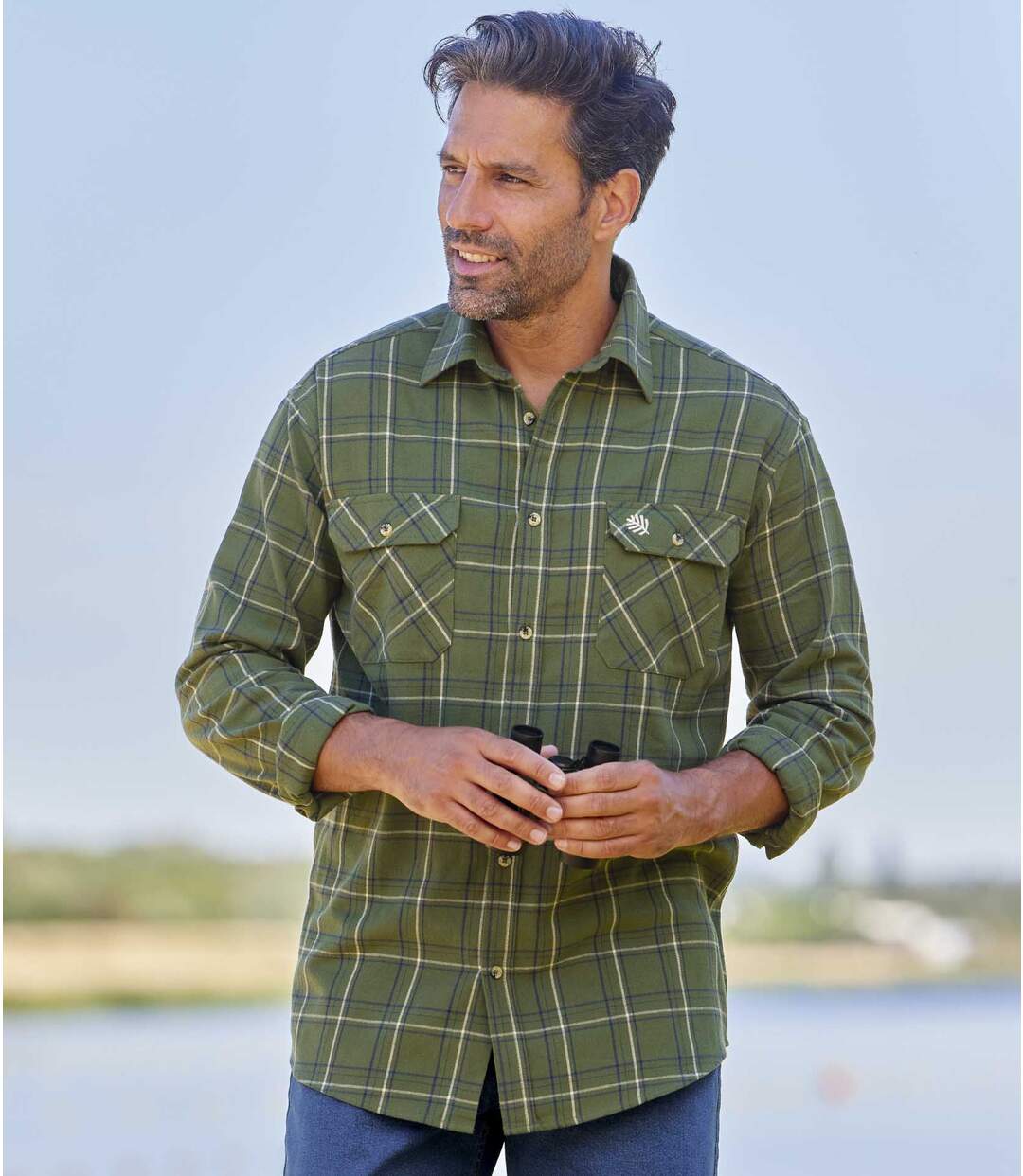 Chemise Flanelle à Carreaux Atlas