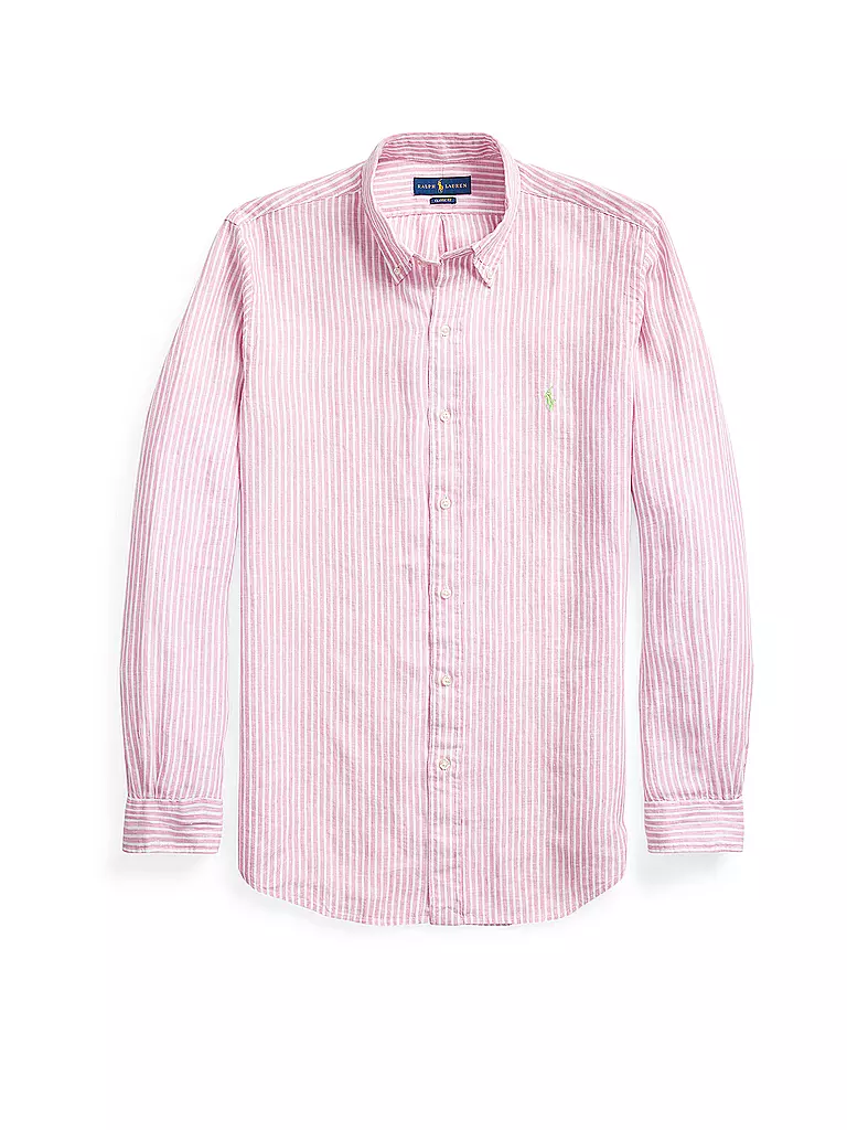 POLO RALPH LAUREN Leinenhemd rosa