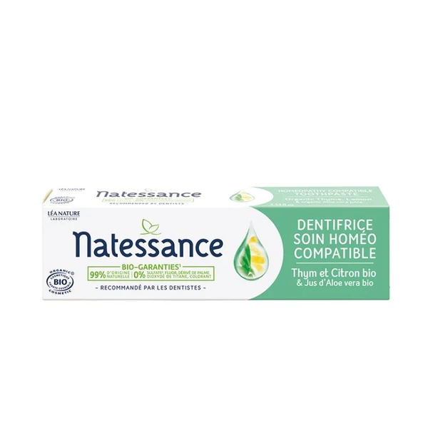 Natessance Dentifrice Soin Homéo Compatible 75 ml