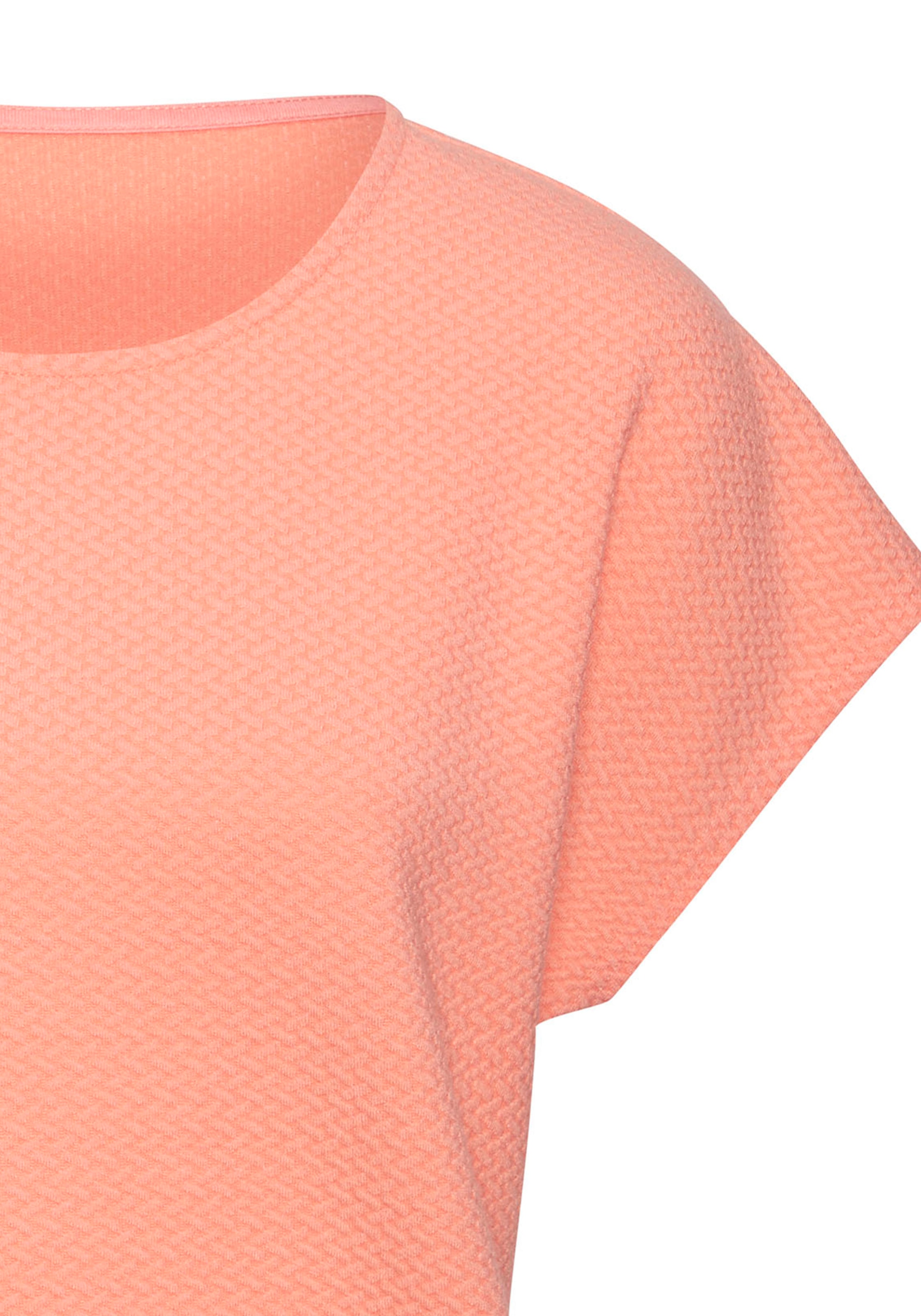 Vivance Kurzarmshirt »aus bügelfreier Strukturqualität im 2er Pack«, mit Viskose