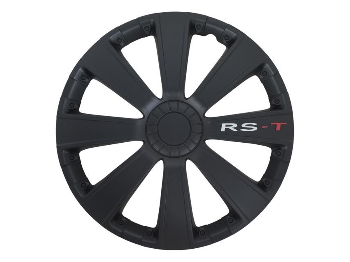 Autostyle RS-T 14 inch set van 4 wieldoppen - Black
