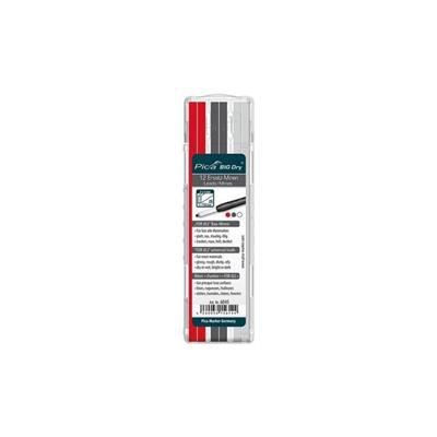 Pica 6045 BIG Dry Vulling rood,grafiet,wit blister - PI6045SB