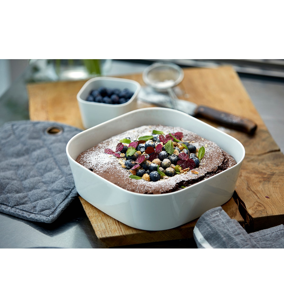Rosti Modula Dish 24 x 24 x 7 cm White