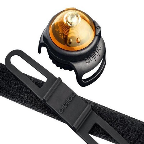 Luz de segurança amarela para cães