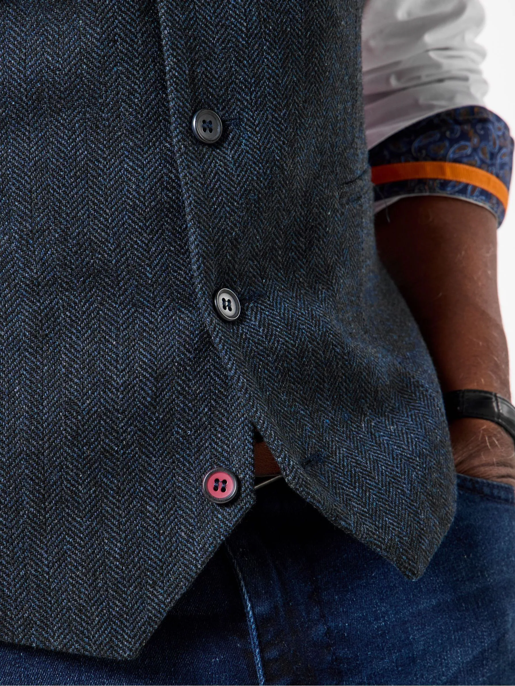 Joe Browns Handsome Herringbone Waistcoat