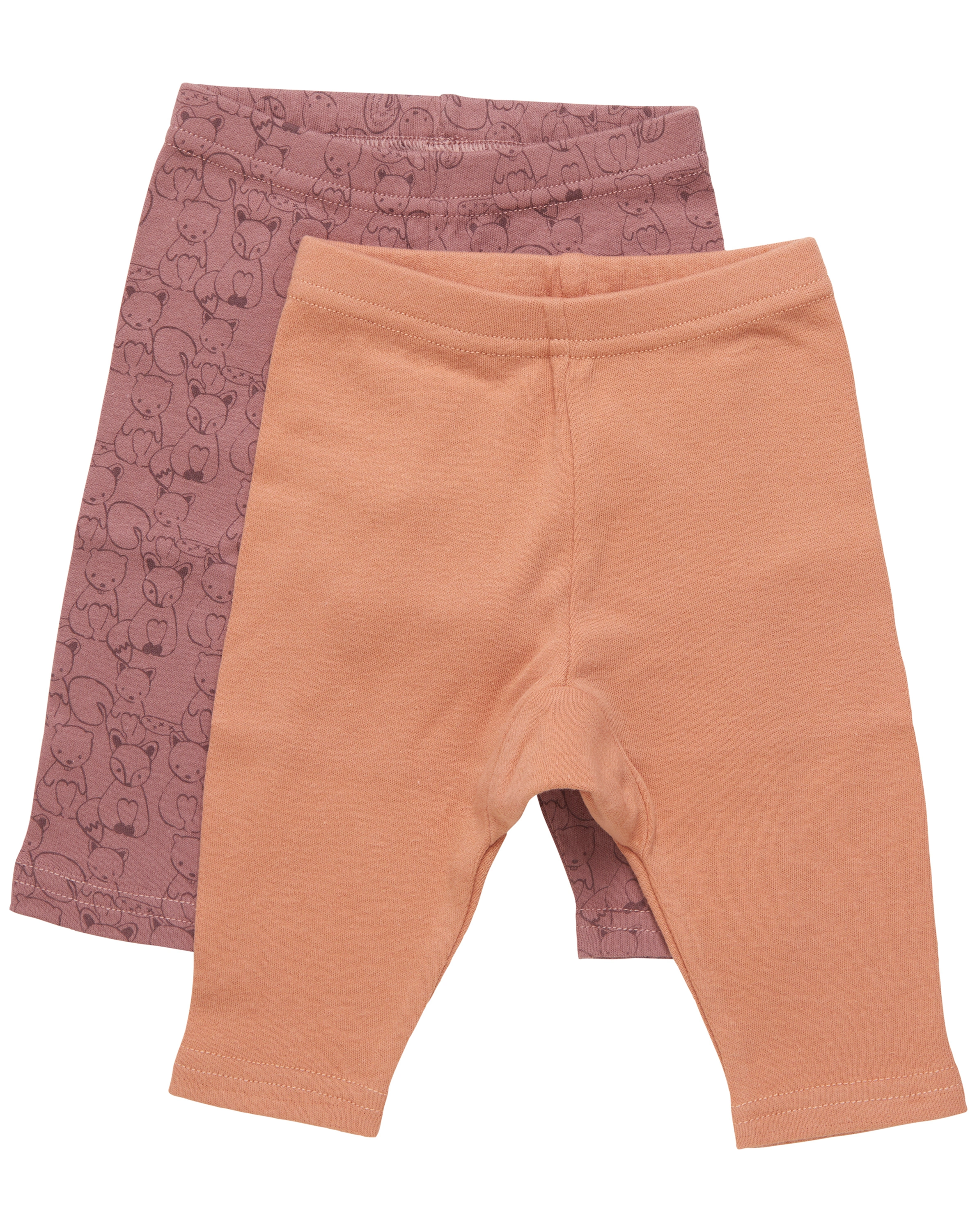 Leggings WALD 2er-Pack in burlwood