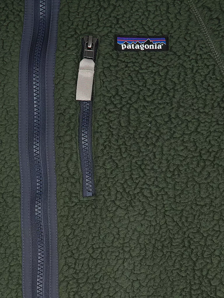 PATAGONIA Fleecejacke M'S RETRO PILE JACKET dunkelgrün
