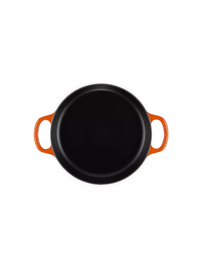 LE CREUSET Servierpfanne 28cm EVERY DAY PAN SIGNATURE Ofenrot  orange