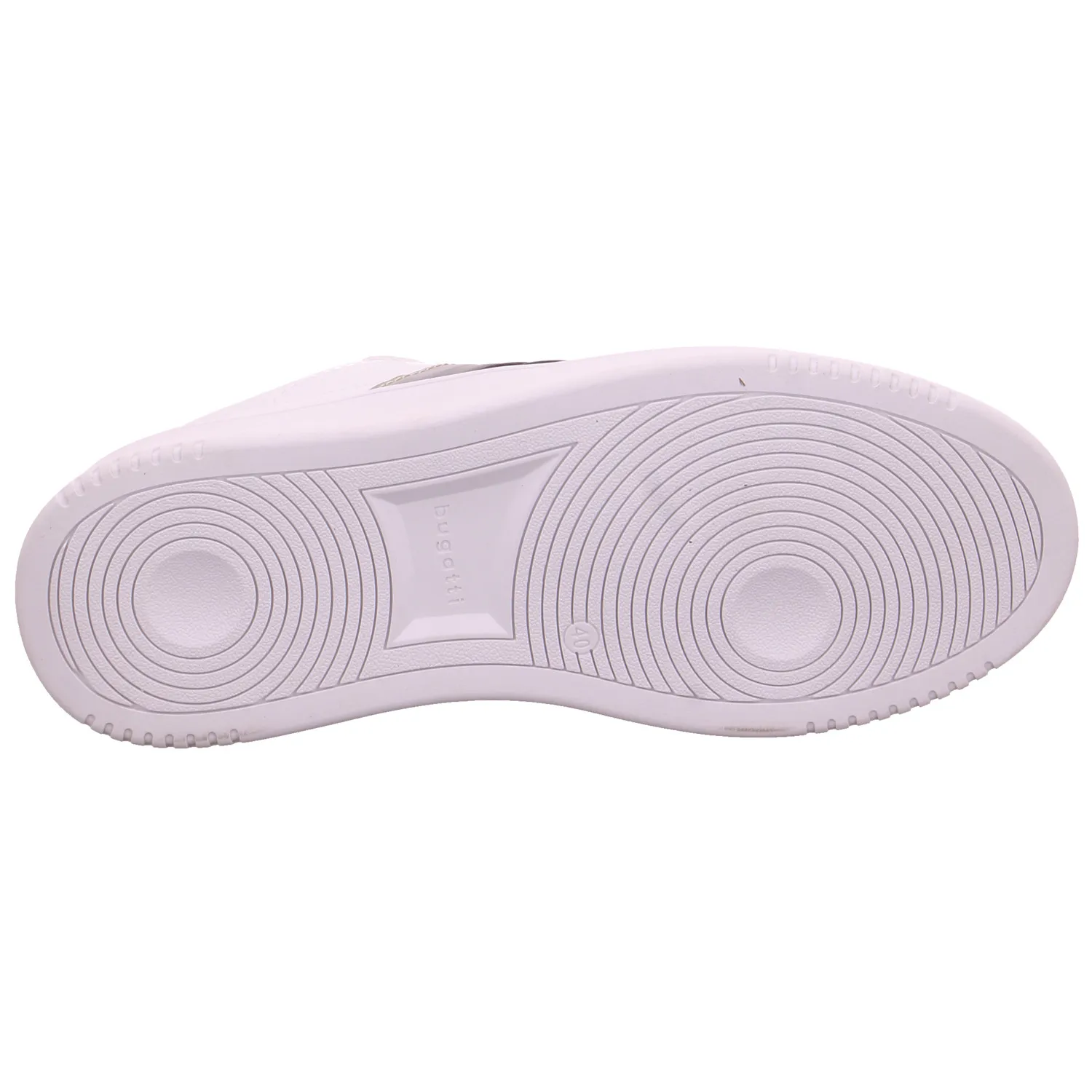 BUGATTI SHOES Halbschuhe Sneaker Weiss Lederimitat
