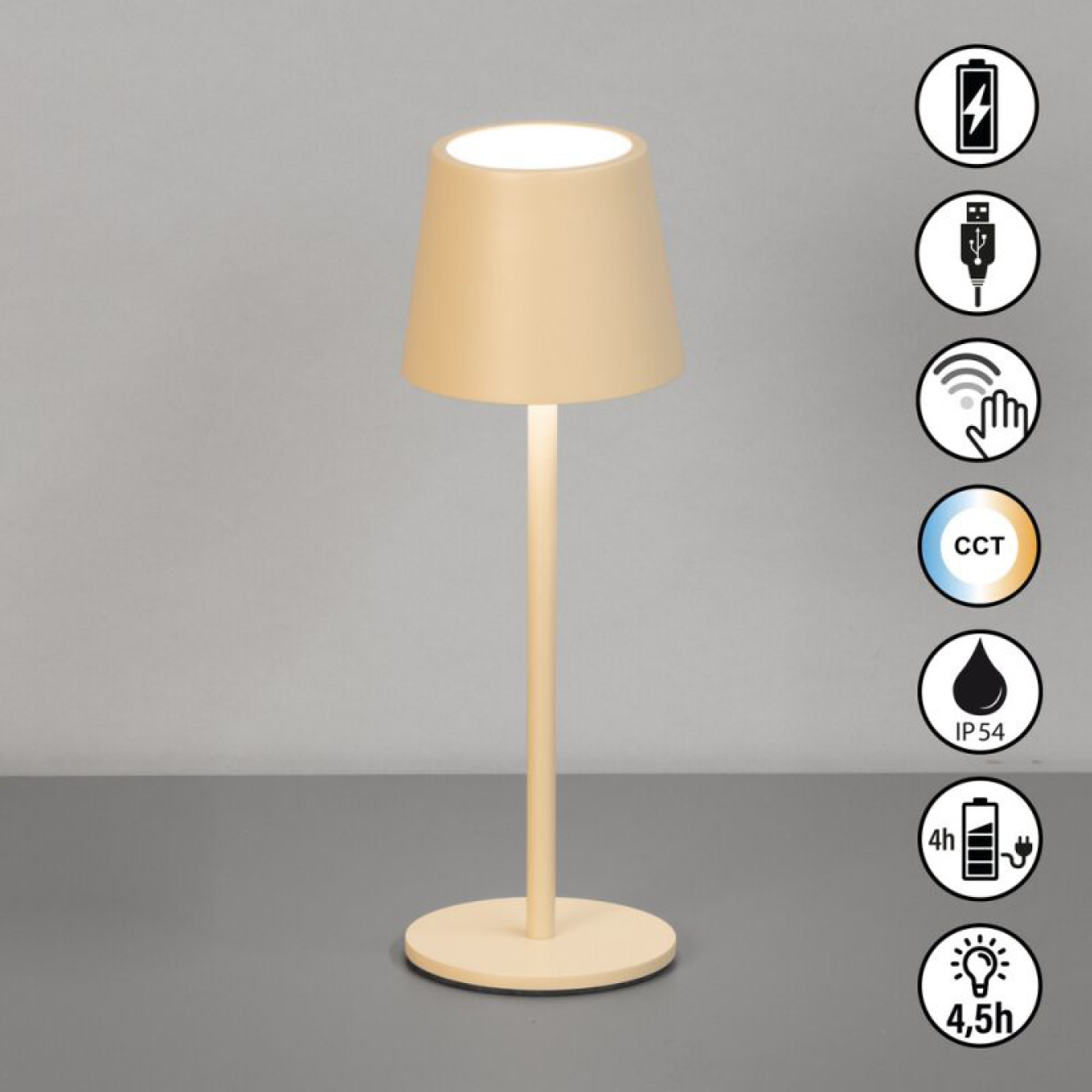 ROXI TAFELLAMP - OUTDOOR - ZAND