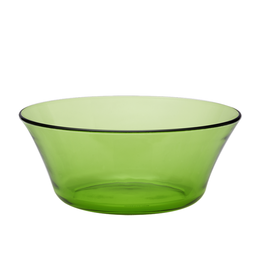 RETRO-CHIC Lys - Saladier de table en verre