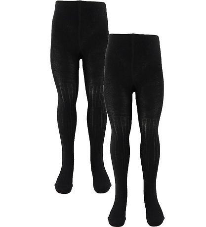 Name It trømpebukser - Noos -  NknPantyhose - 2-pak - Sort