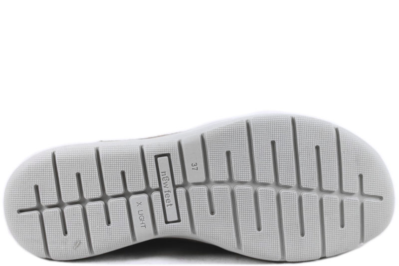 NEW FEET PRÆGET NUBUCK SKO