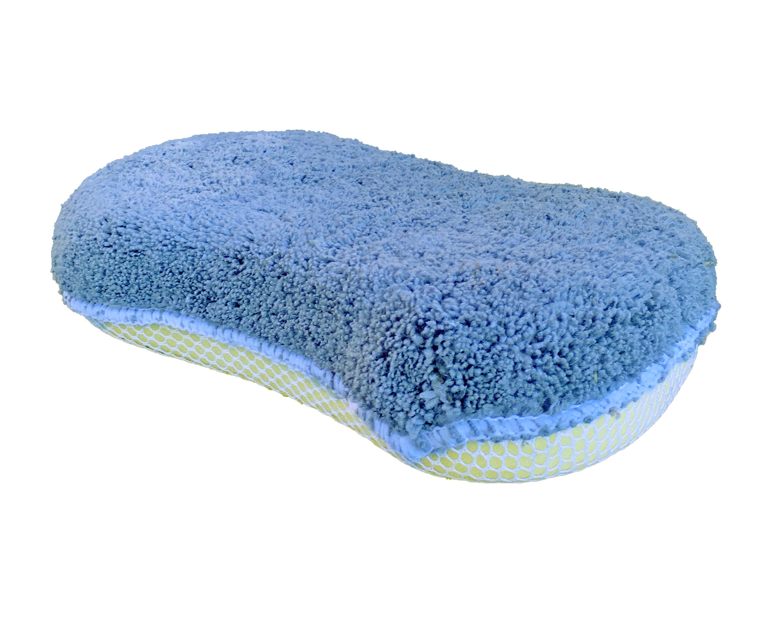 EPONGE DOUBLE FACE MICROFIBRE FILET 20X10X4.5CM