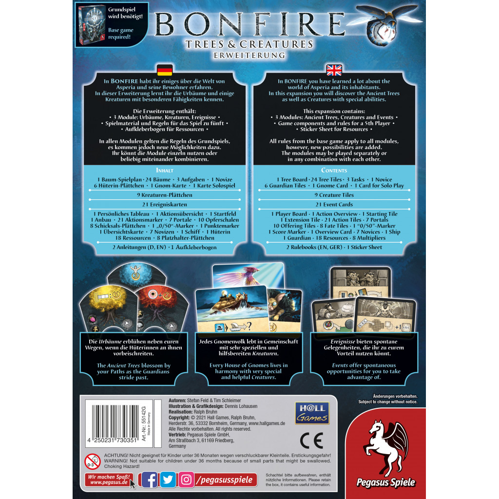 Bonfire : Trees & Creatures