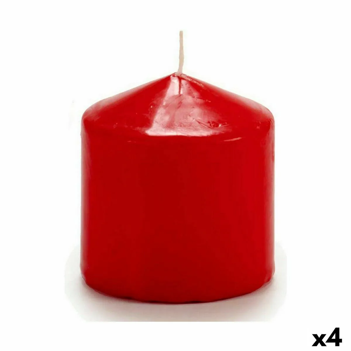 Bougie Rouge 4 unités - Acorde