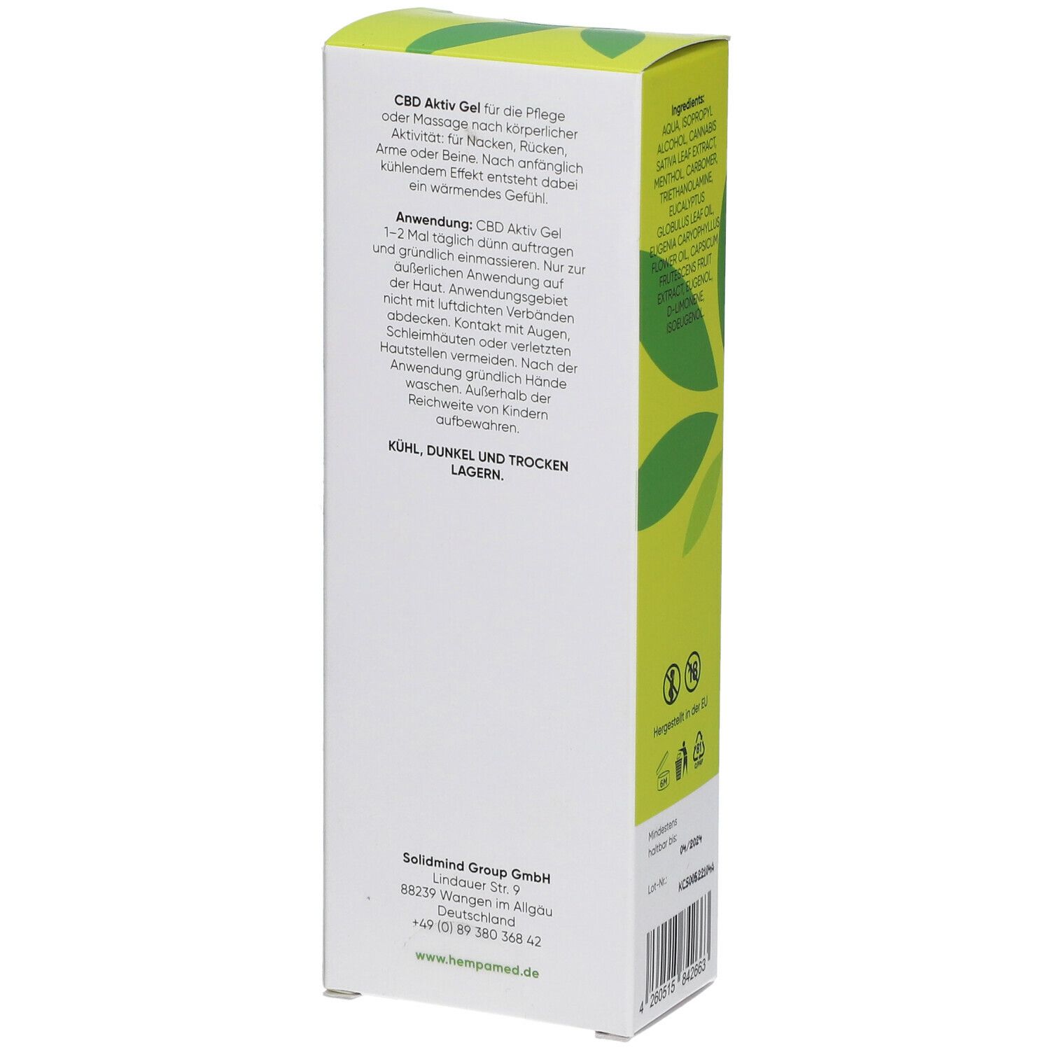 Hempamed CBD AKTIV GEL