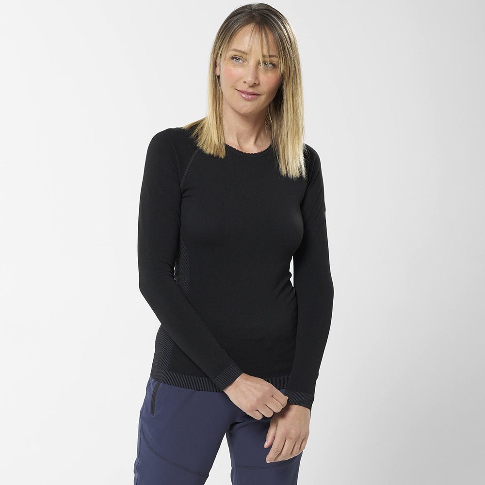 Lafuma SHIFT SEAMLESS - Sous-couche Femme black