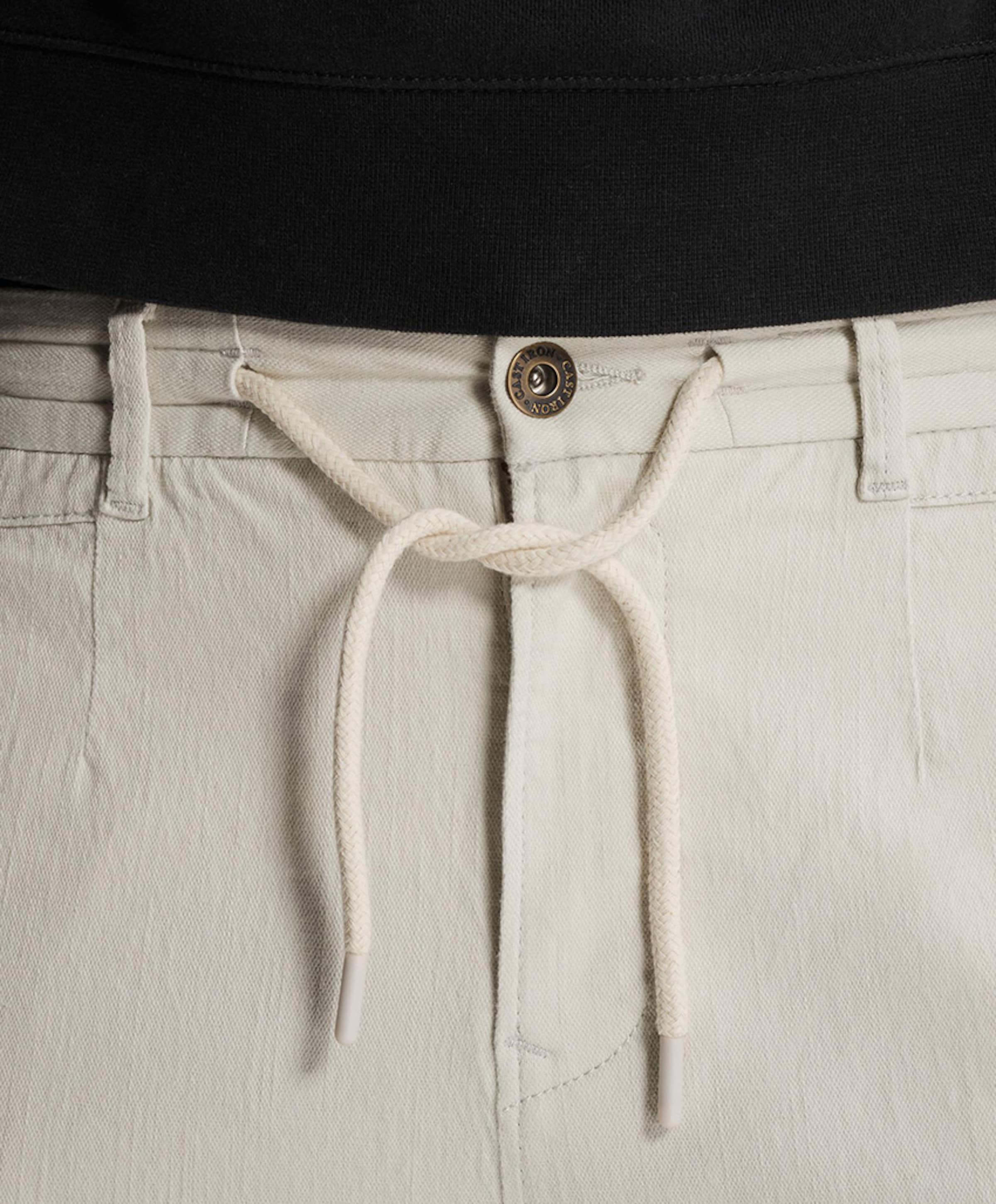 Cast Iron RELAXED CHINO SLUB STRUCTURE heren broek beige