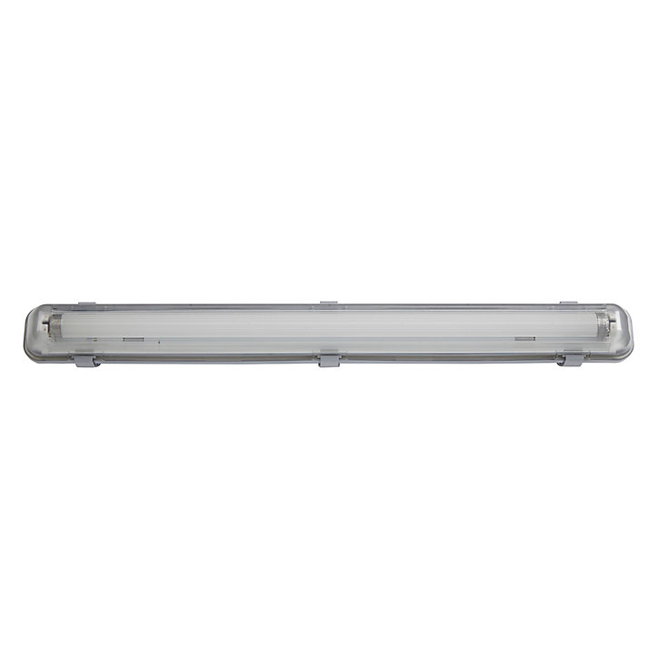Réglette étanche CFL T8 Colours Qaanaaq gris 1 x 18W 65 cm