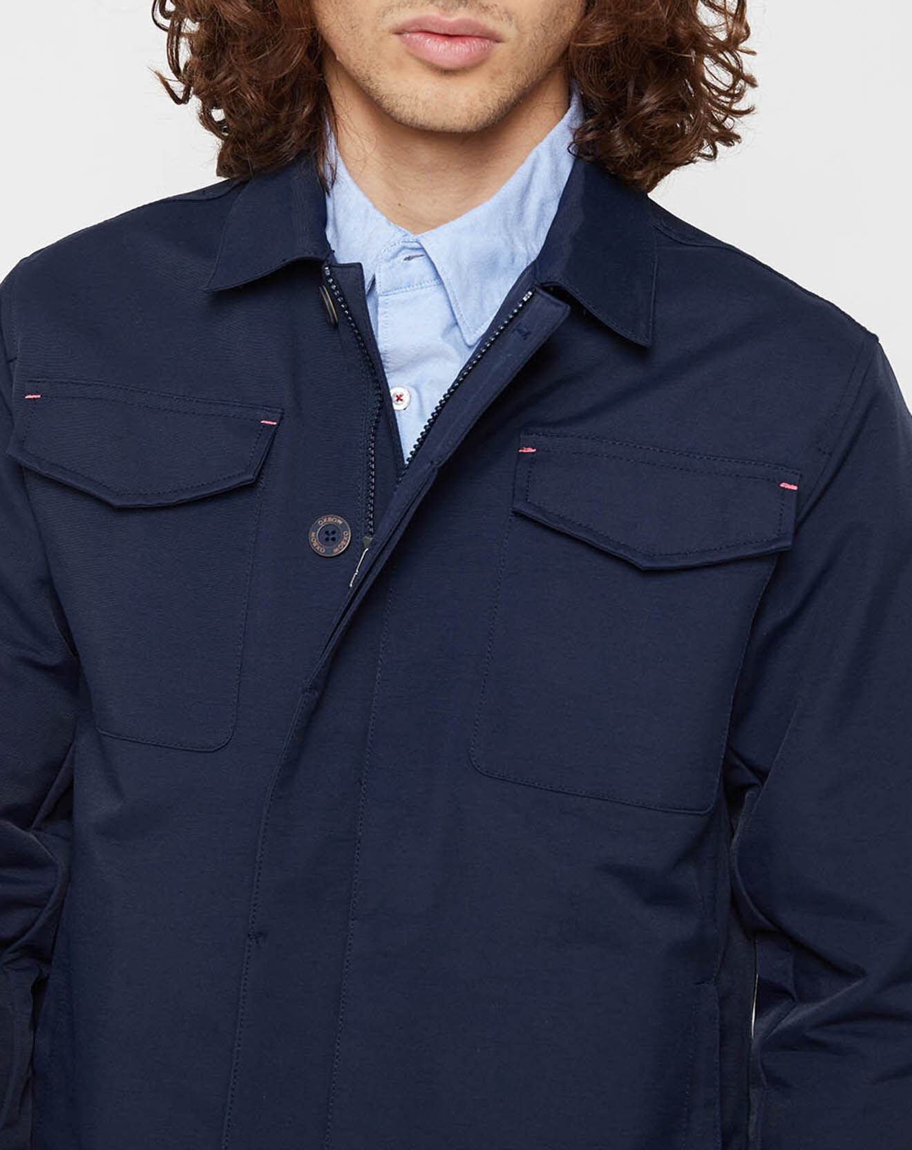 Oxbow Parka Jakuta Twill Military bleu marine