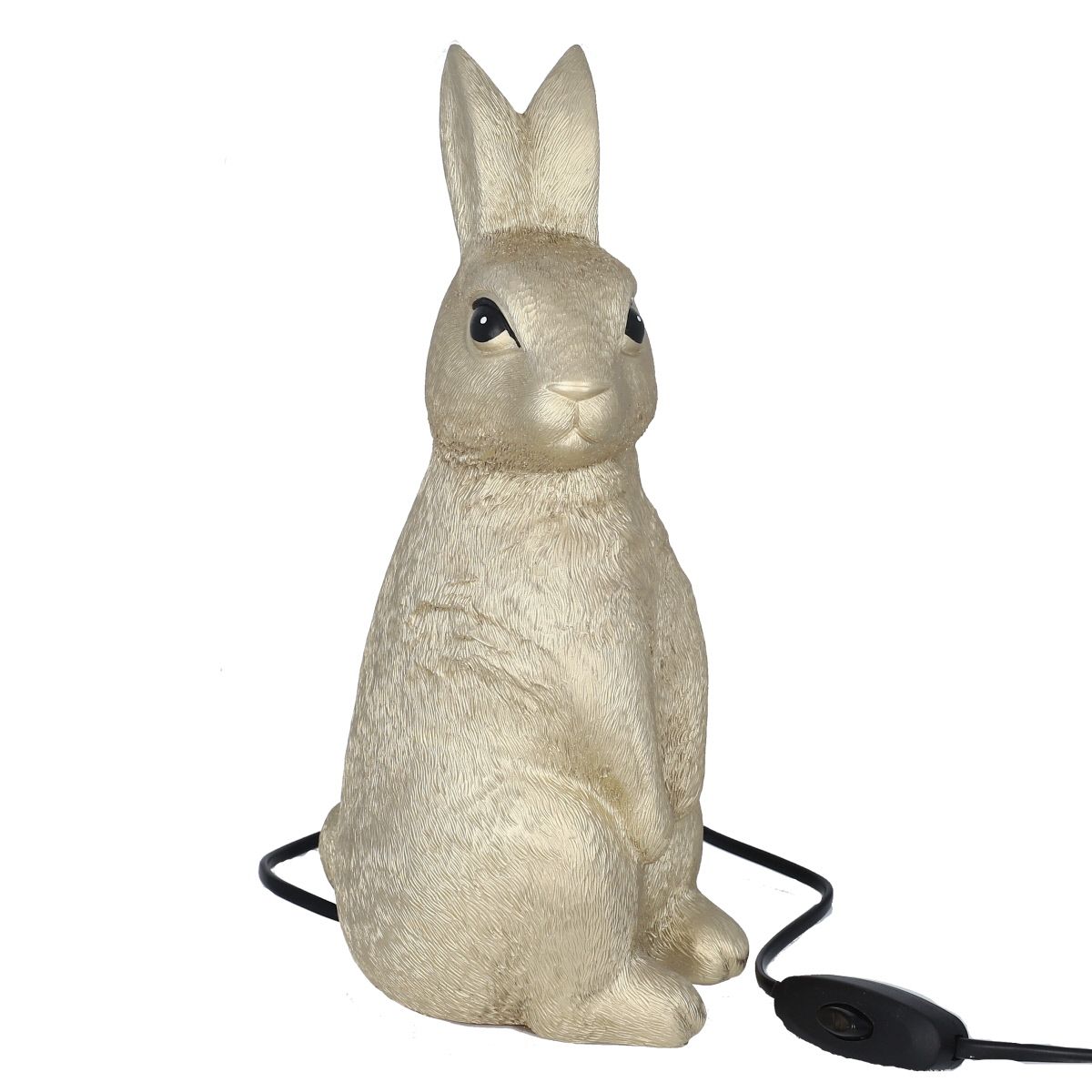 Lampe lapin dorée Petit toi