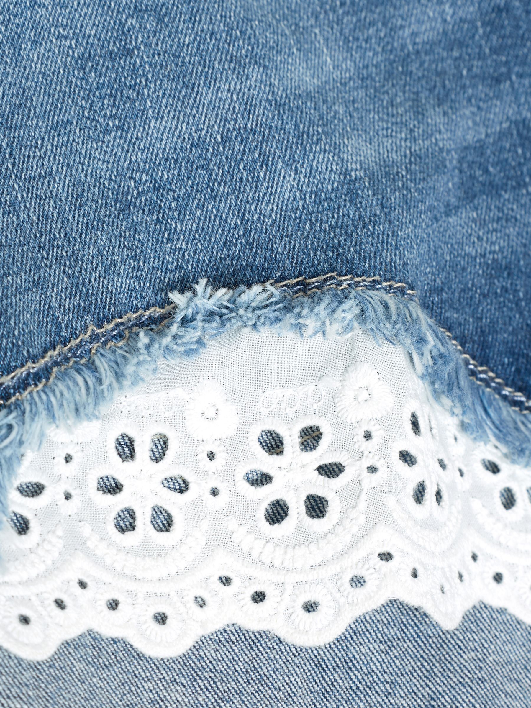 Blauw - Denim short