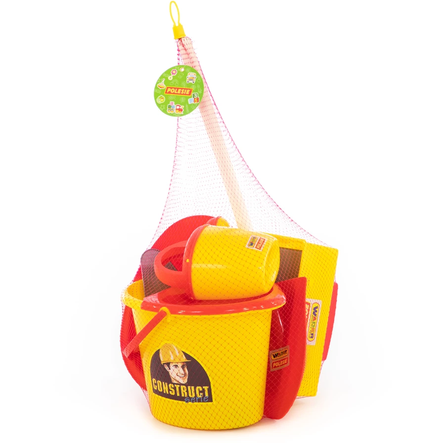 Wader Quality Toys Maurerset mit Helm, 8-tlg.
