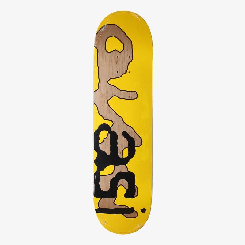 Quasi Skateboards Lowercase - Yellow - 8.375