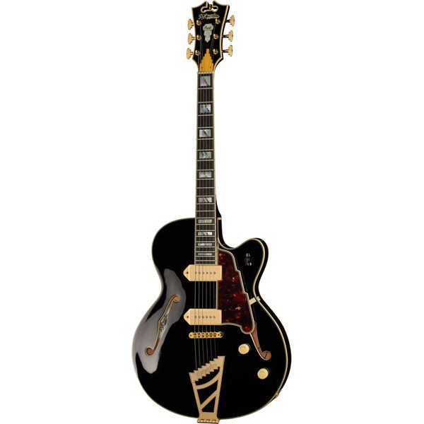 DAngelico Excel 59 Solid Black