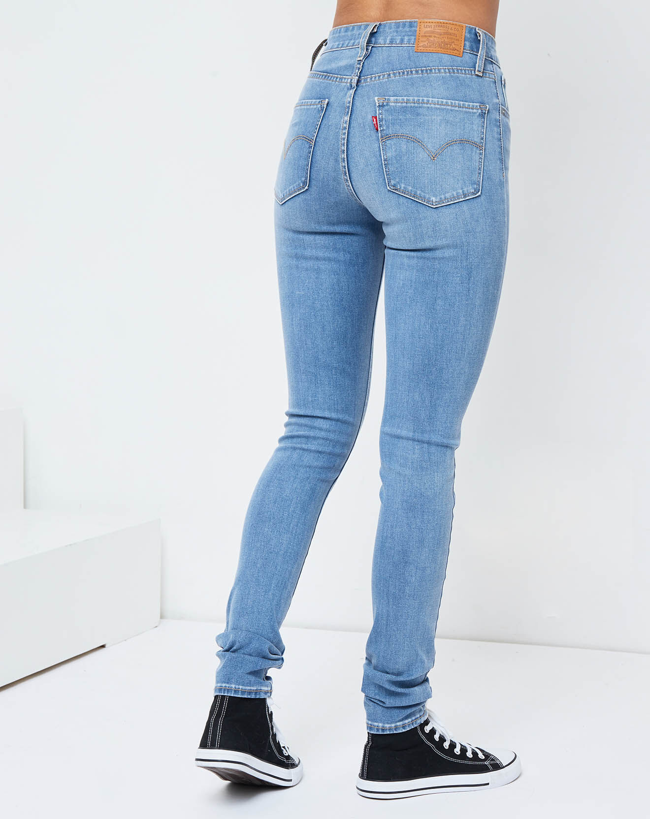 Levi's® Jean 721 High Rise Skinny bleu