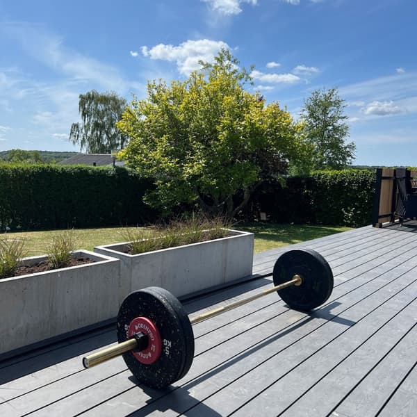 Odin Olympic Vektstang 220 cm, 20kg, 50mm, GOLD