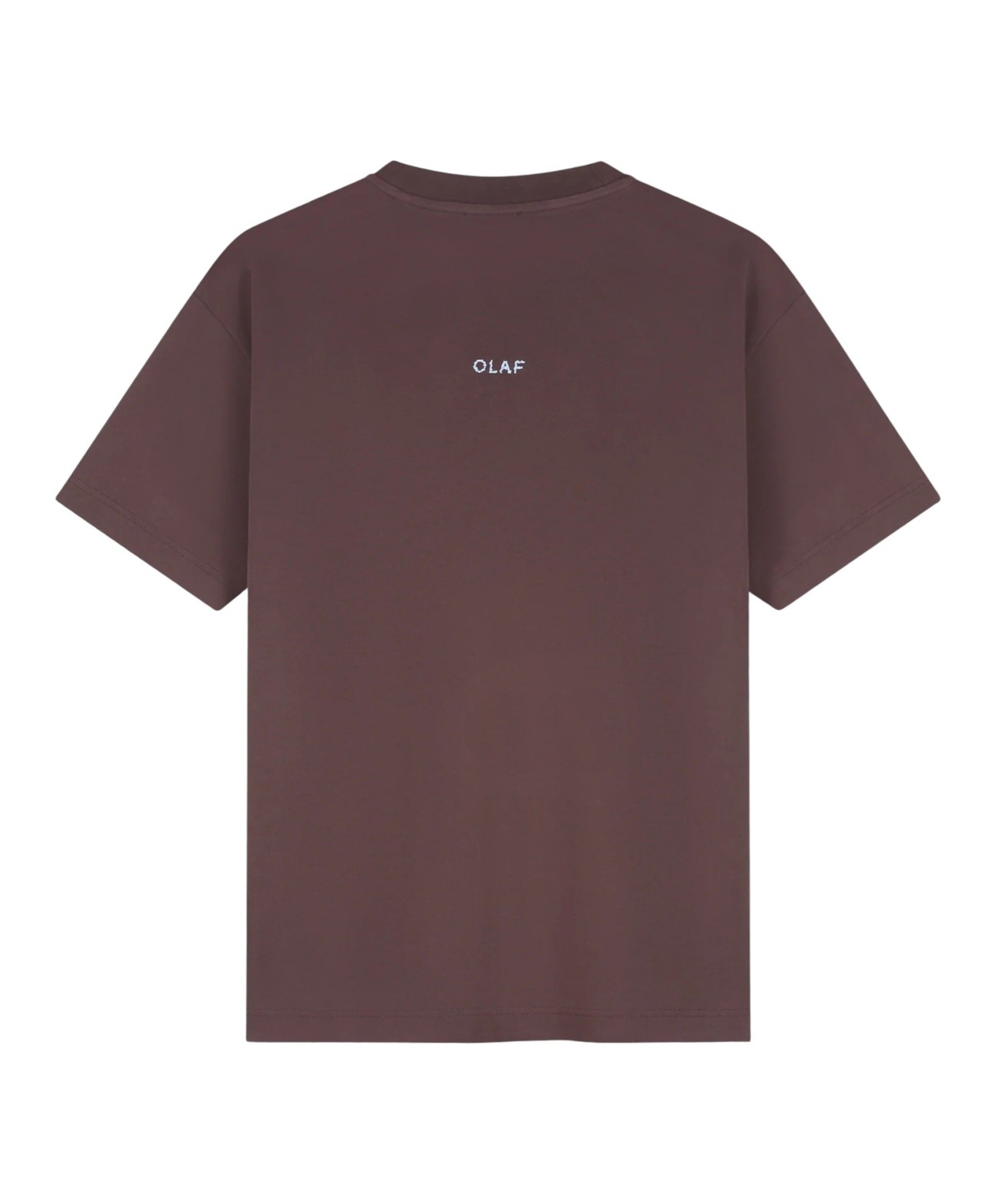 Olaf Heren T-shirt bruin