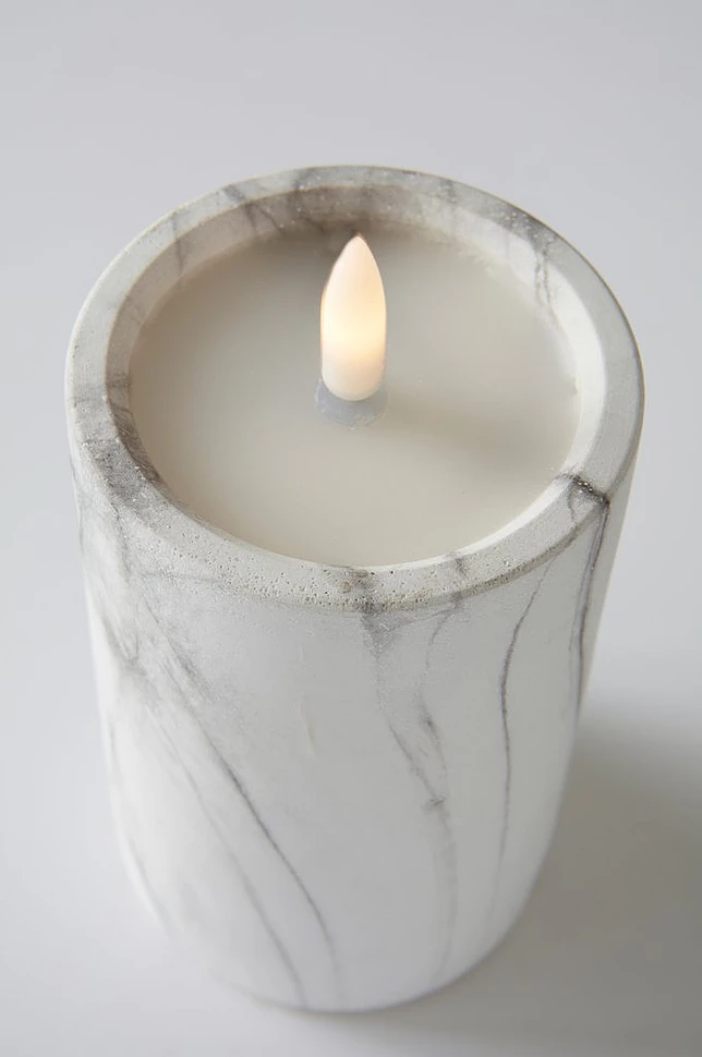 FLAMME MARBLE kubbelys LED 15 cm