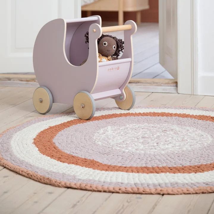 Sebra - Puppenkinderwagen, blossom pink