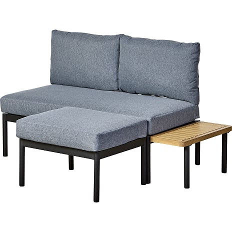 Lacaune loungeset - koksgrå